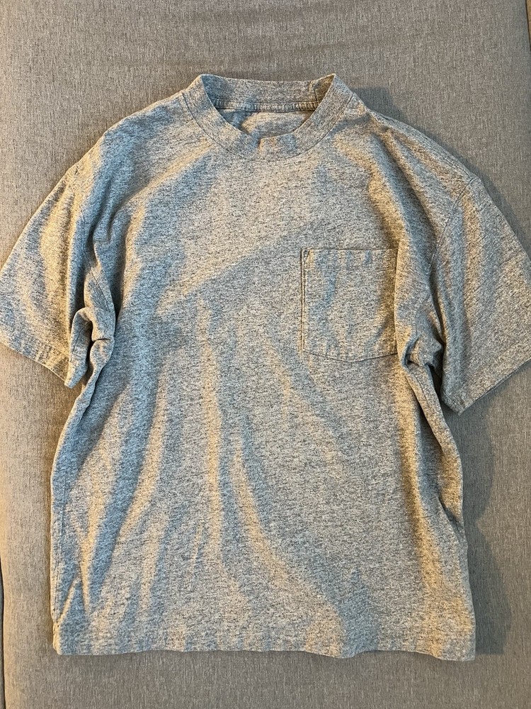Abercrombie & Fitch Soft Essential Oversized T-shirt Mens Heather Gray M (2)-image