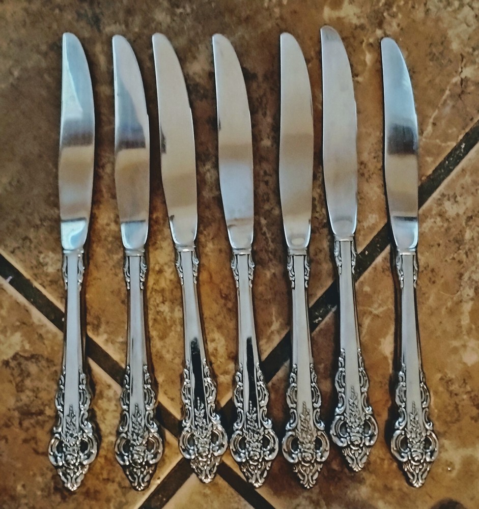 Oneida Cherbourg Stainless Flatware Modern Hollow Knife 9 1/8