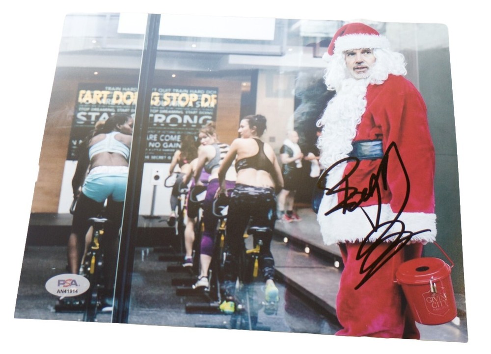 BILLY BOB THORNTON Bad Santa SIGNED 8X10 Photo PSA/DNA Z