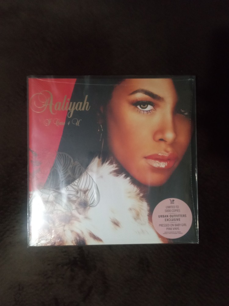 Aaliyah I Care 4 U Pink Vinyl Colored Limited Edition Sealed Mint 5000 Copies-image