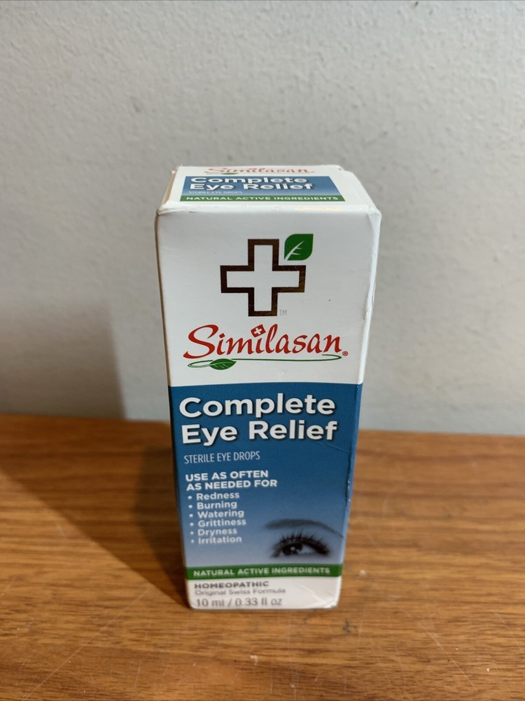 Similasan Complete Eye Relief Drops  0.33 fl oz Exp 02/2026