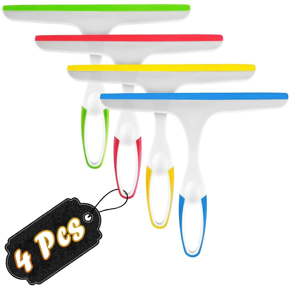 9.5Inch Shower Glass Squeegee for Streak-Free Window Cleaning