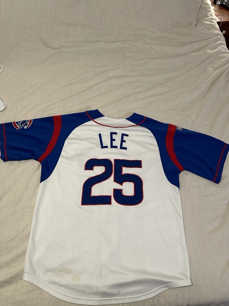 Chicago Cubs Derrek Lee Replica Baseball Jersey