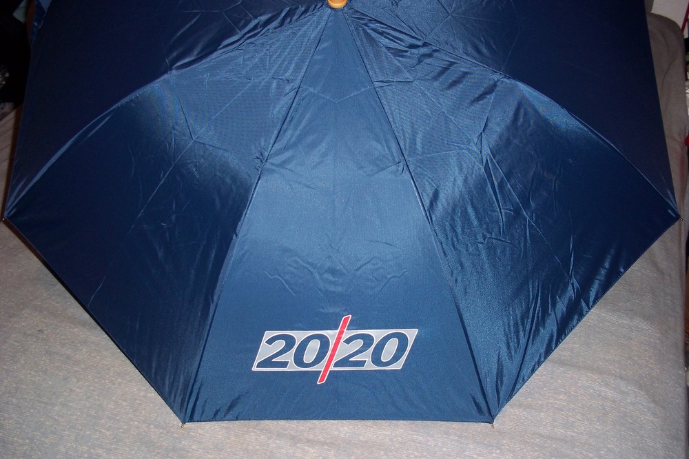 ABC News 20/20 Primetime 37-Inch Compact Pop-Up Umbrella  -image