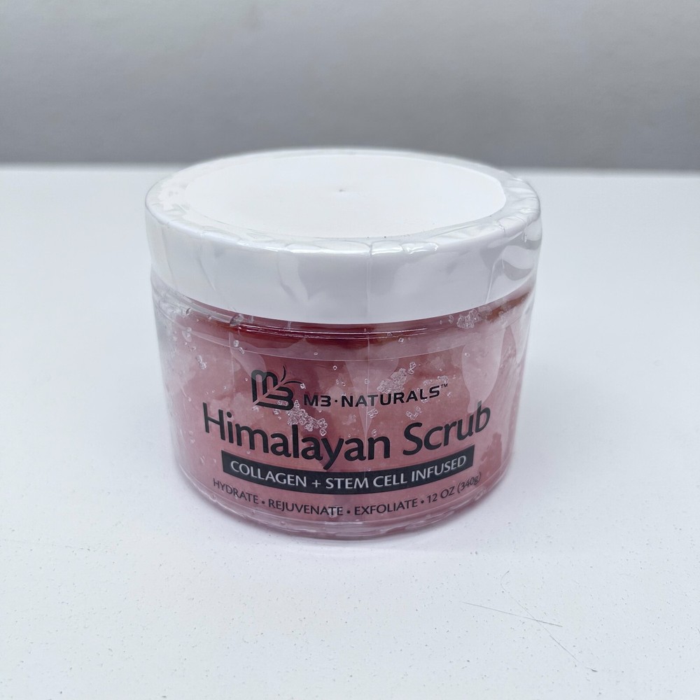 Himalayan Salt Scrub with Collagen and Stem Cell for Body and Feet