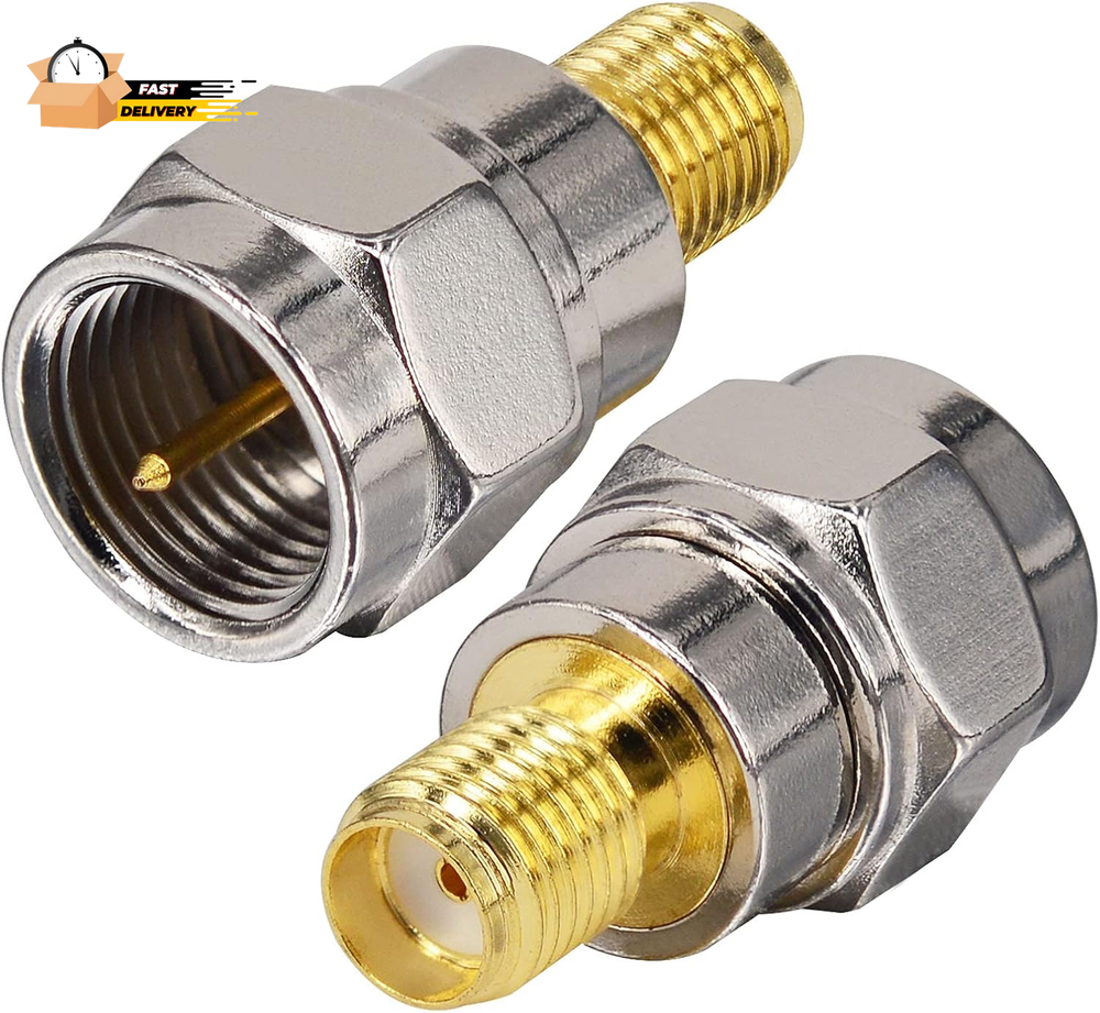 F Type Male to SMA Female Coax Connectors SMA Connector RF Antenna