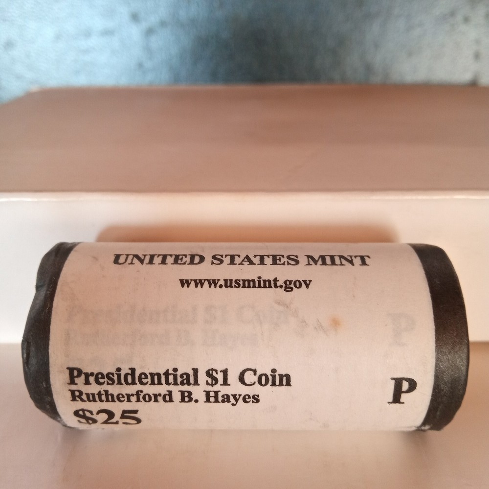 2011 - P - Rutherford B. Hayes - $1 Presidential Coin - $25 Unopen US Mint Roll