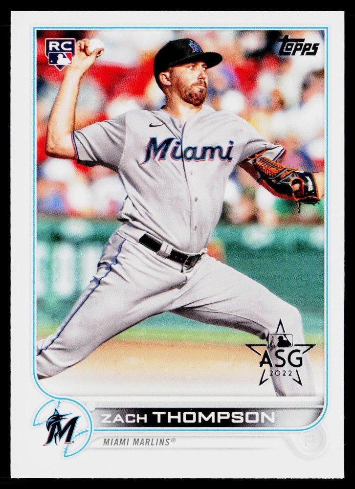 Zach Thompson 2022 Topps All-Star Game Stamped #227 Miami Marlins RC