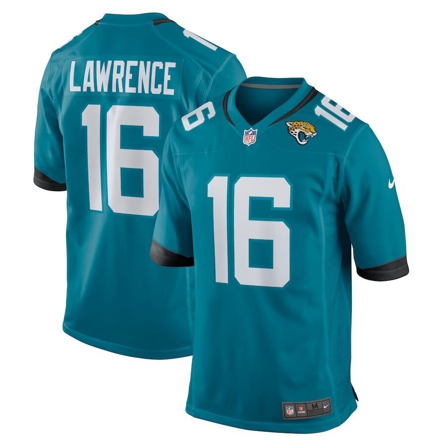 Trevor Lawrence Jacksonville Jaguars Nike Youth Game Jersey - Teal  Size: Yth XL