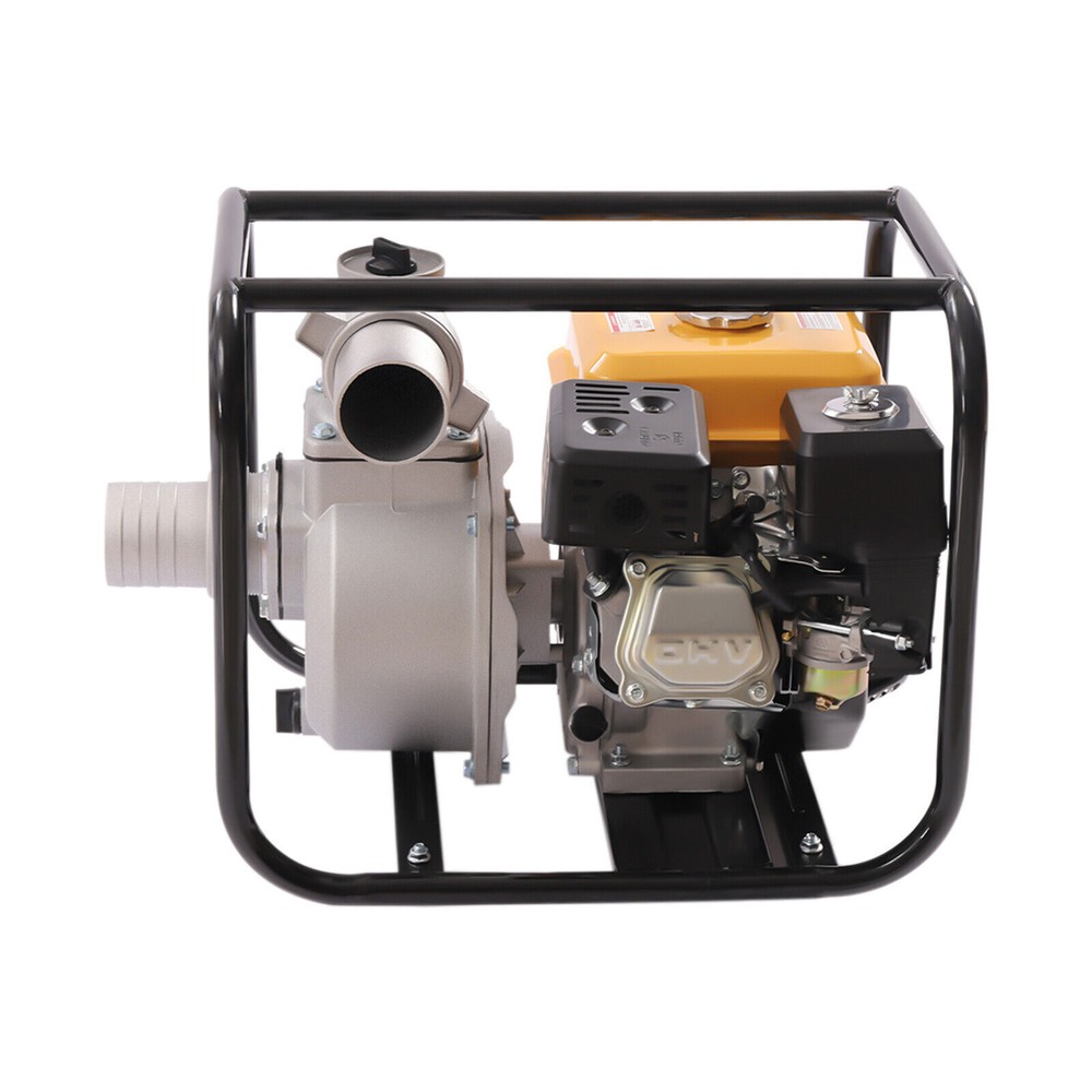 7.5 HP 3 Inch Gas Power Semi-Trash Water Pump High Pressure Garden Irrigation