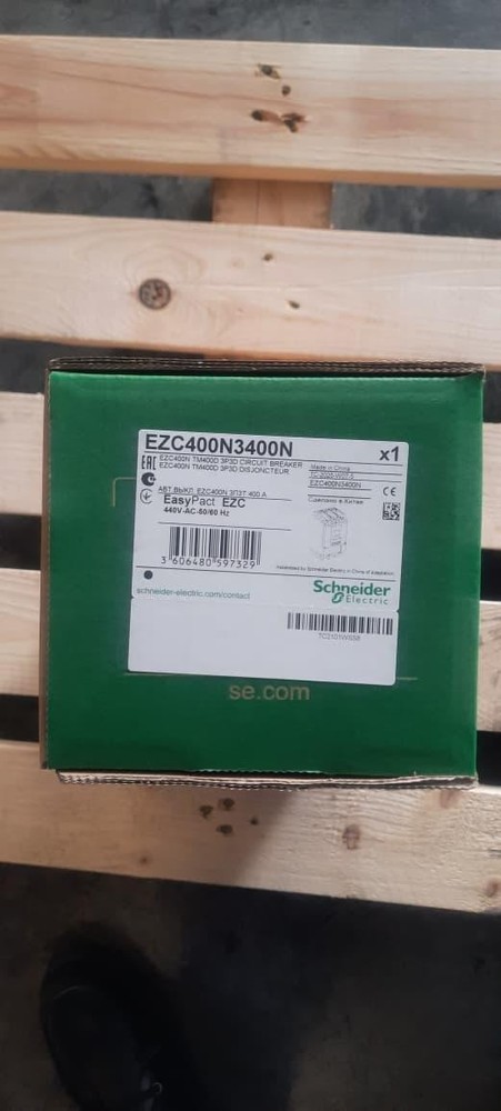 Schneider EZC400N3400N, TM400D 3P3D, Made in China