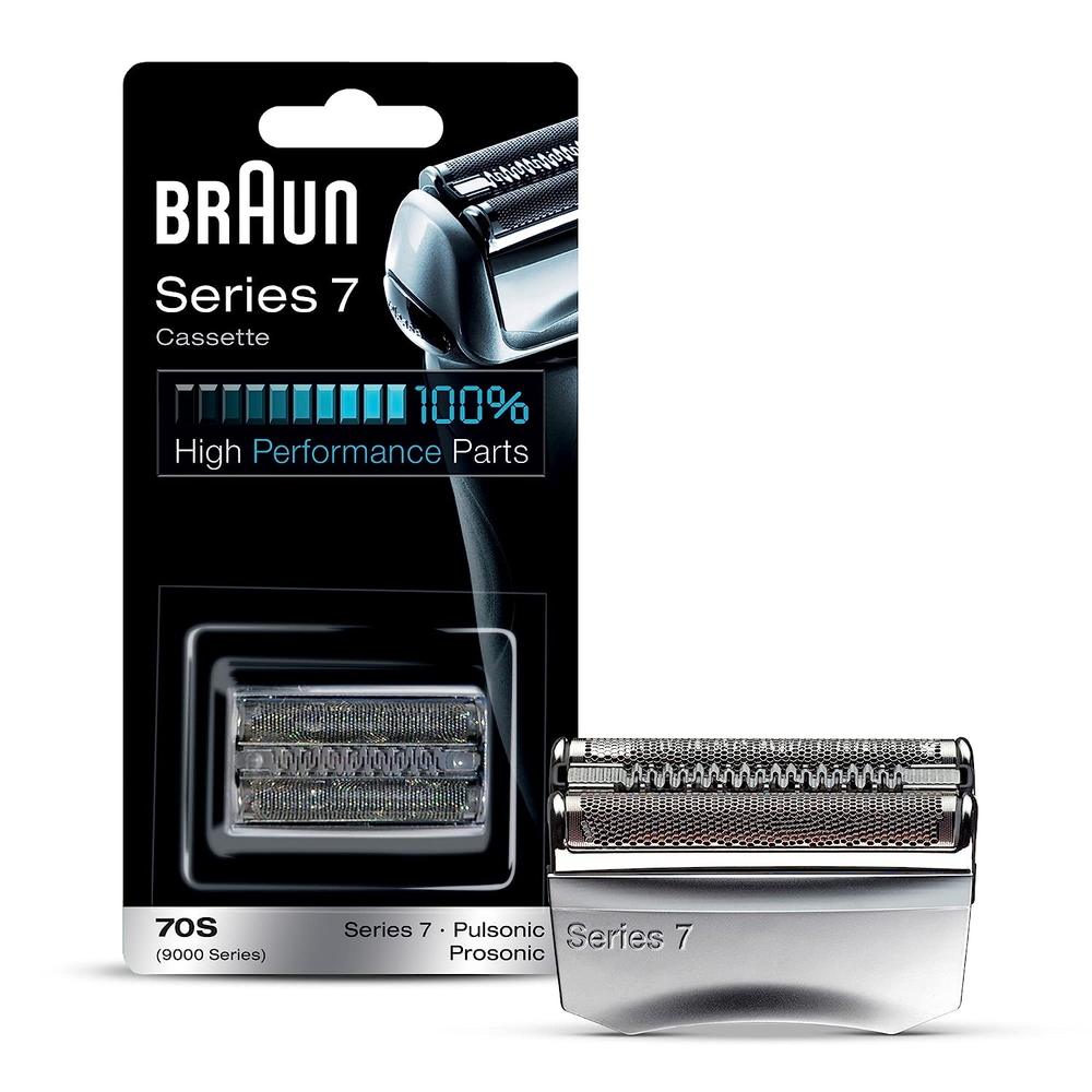 Braun Shaver Replacement Part 70 S Silver - Compatible with Series 7 shavers