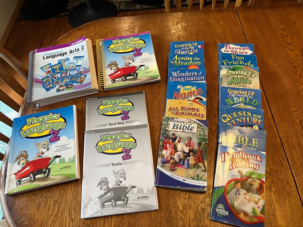 Abeka Grade 2 Full Homeschool Curriculum Kit with Essential Learning Materials-image