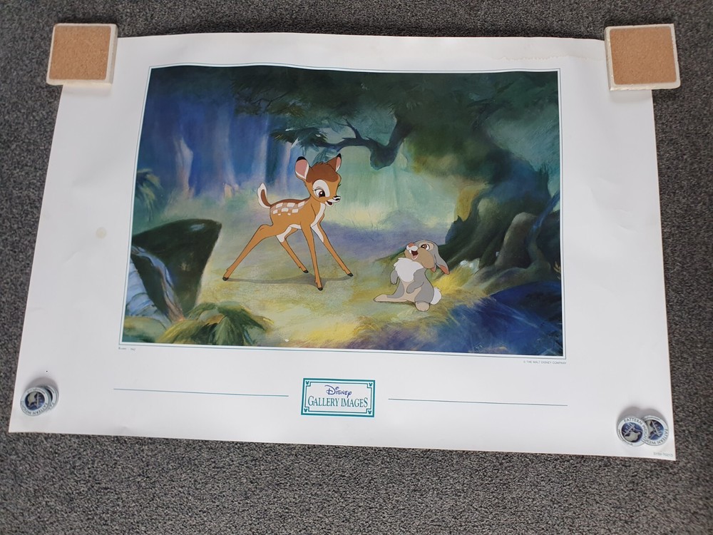 Disney Bambi 1942 Vintage Poster Gallery Art Print