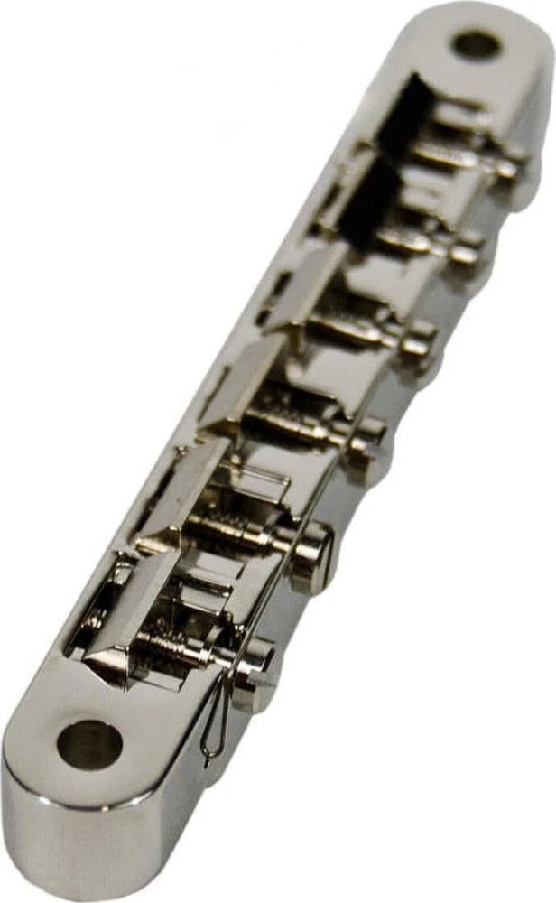 American-Made Nickel ABR-1 Tune-O-Matic Bridge for Guitar-image