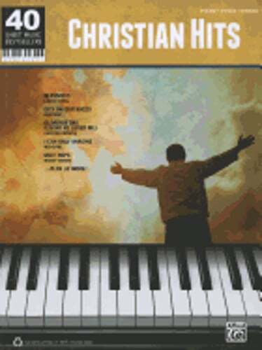 40 Sheet Music Bestsellers -- Christian Hits: Piano/Vocal/Guitar: Used