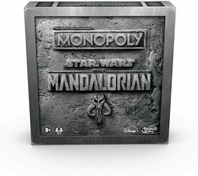 Hasbro Monopoly Star Wars The Mandalorian Edition Game Board with Figure F2845