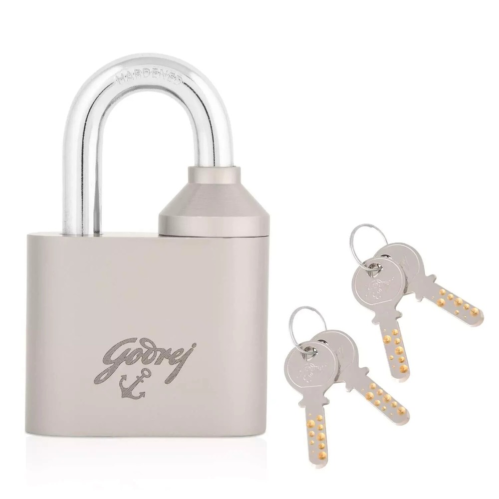60mm Dual Access Padlock - 4 Keys for Main Door, Gate & Cycle Cables