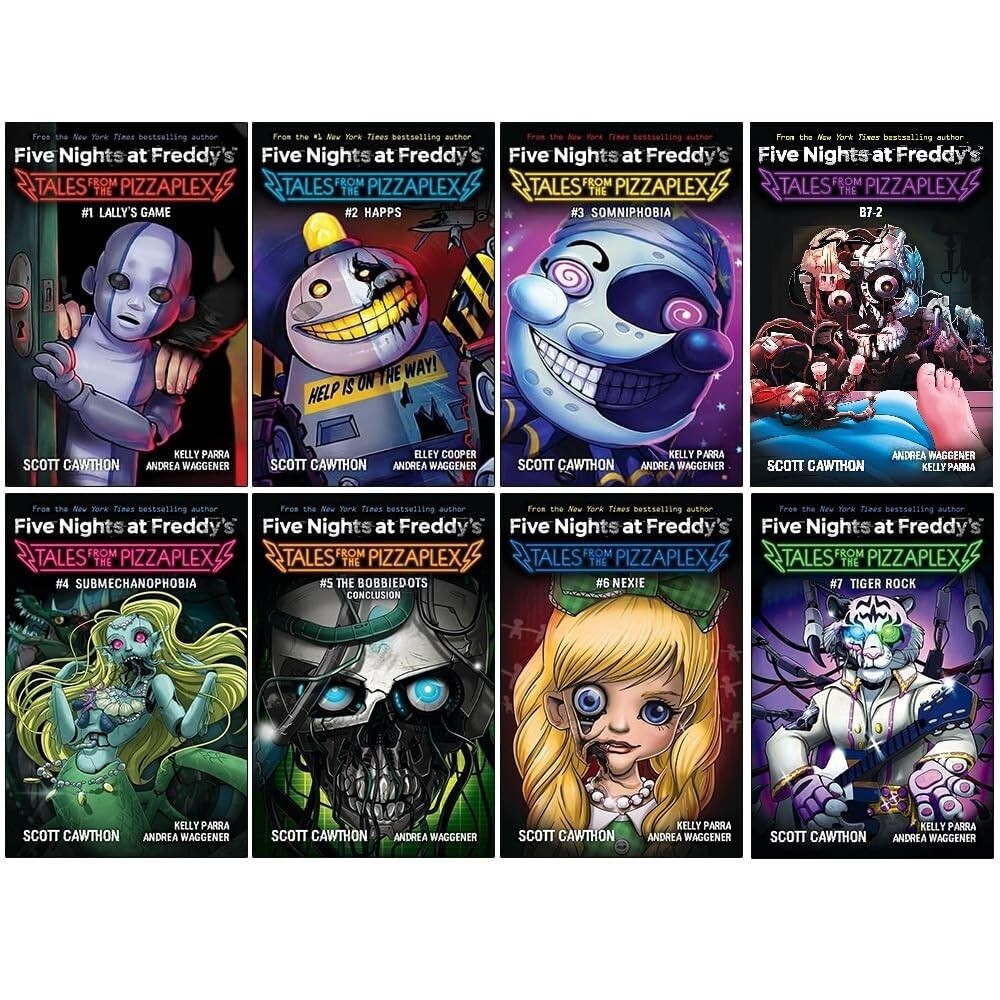 Five Nights at Freddy's: Tales from the Pizzaplex 8 Books Collection - Age 12-14