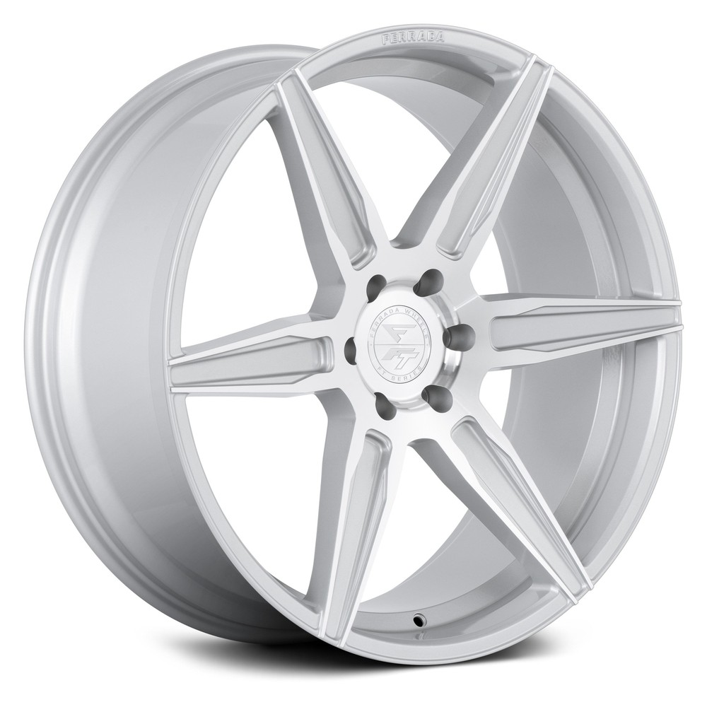 Ferrada FT2 22x10.5 Silver Wheels 5x127 Bolt Pattern Set of 4
