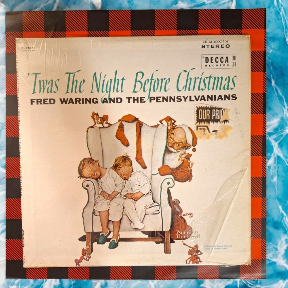 Fred Waring ‘Twas The Night Before Christmas Vinyl LP Decca DL 78171