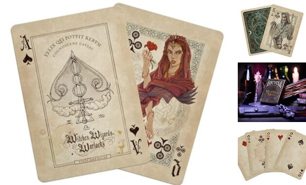 Bicycle Wizards Witches Warlocks Playing Cards Magical Collectible Deck