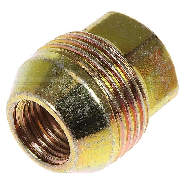 For Chevy C3500 88-95 Zinc w Yellow Chromate Cone Seat External Thread Lug Nuts