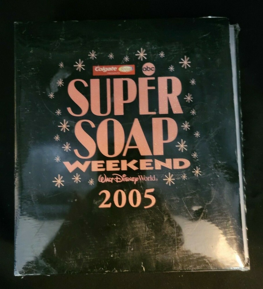 ABC Super Soap Weekend 2005 Disney World 3-Ring Storage Binder-image