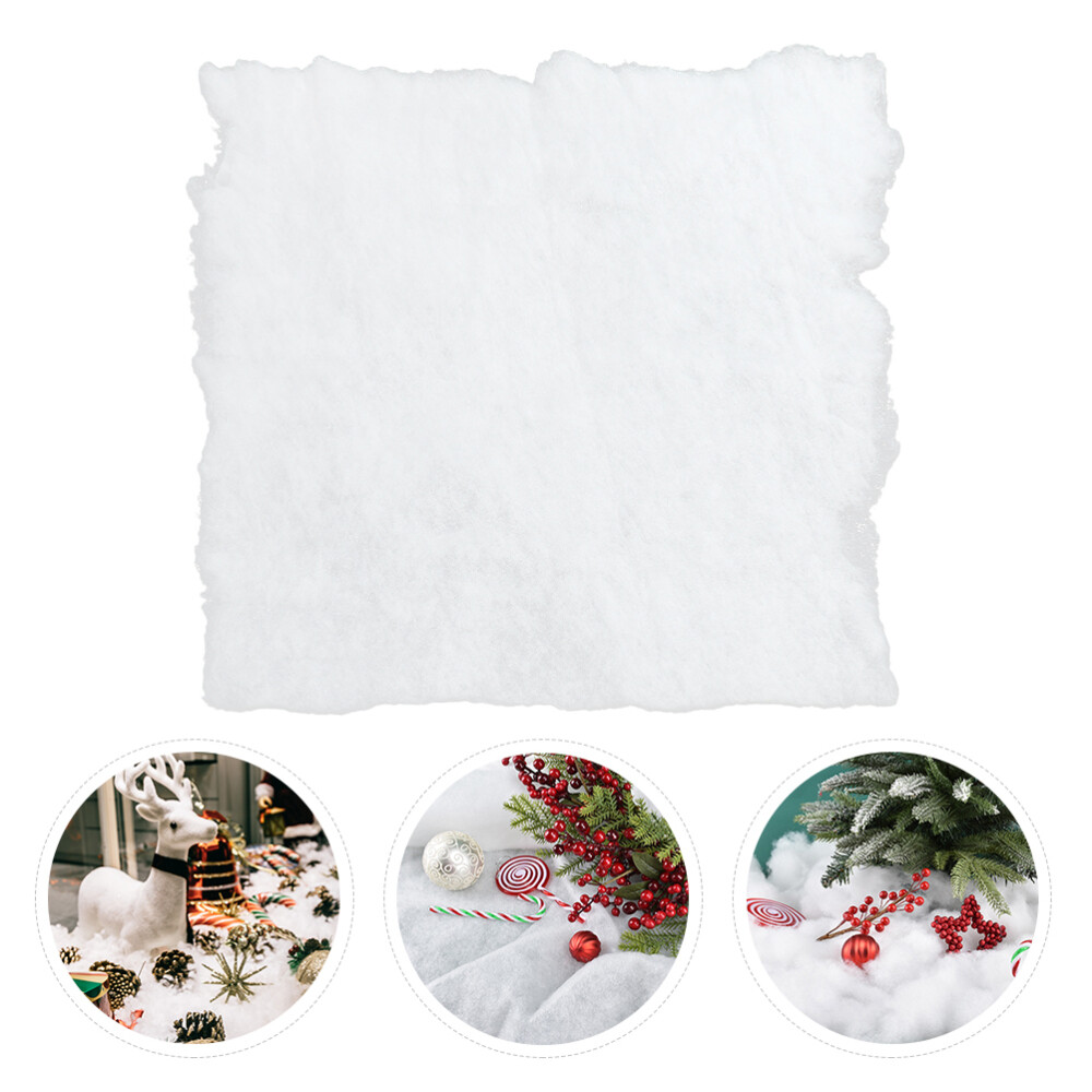 Fake Snow Christmas Cotton Snowy Decoration Decorative Effects