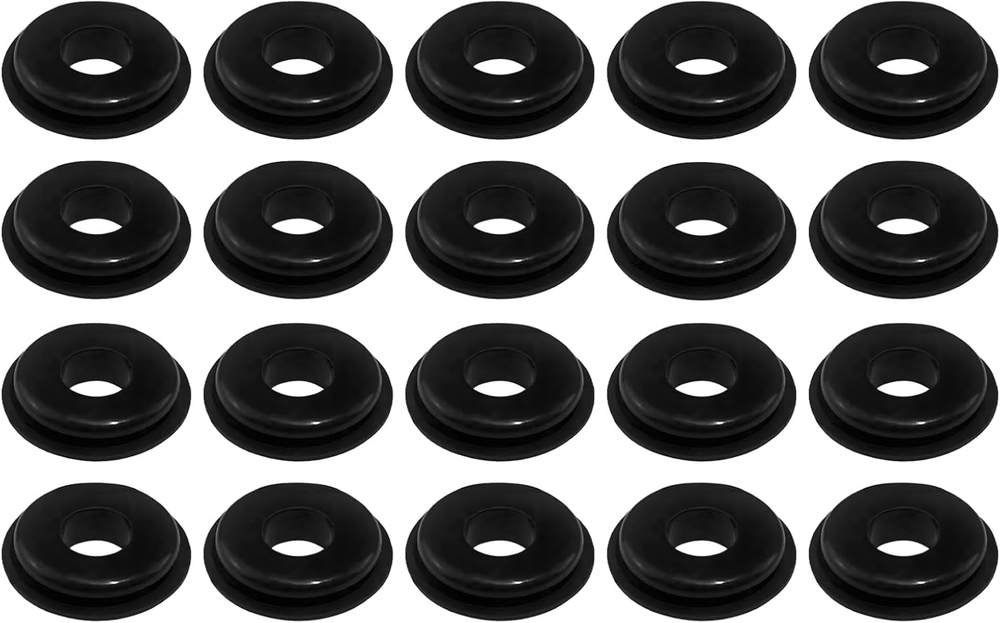 20 PCS Glad Hand Seal, Thick Rubber Glad Hands, Seals Gasket Elastic Grommets fo