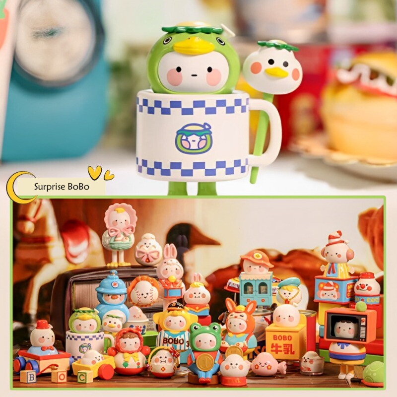 POP MART BOBO & COCO Vintage Zakka Series Confirmed Blind Box Figure Hot Toys