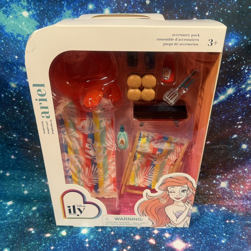 Disney ILY 4ever Inspired By Ariel Little Mermaid Accessory Pack