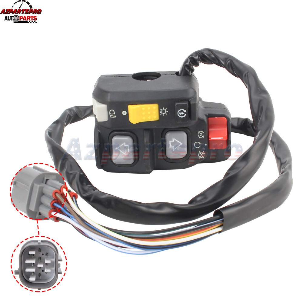 For Honda Left Handlebar Switch 00-03 Honda TRX350FE Rancher ES 35020-HN5-A10