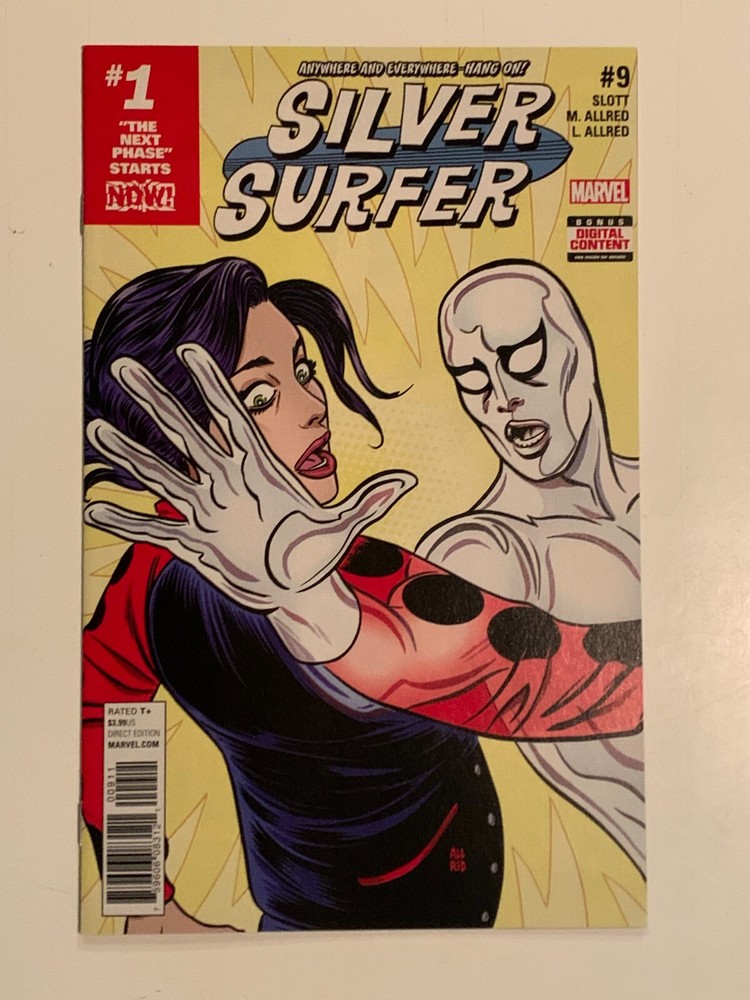 SILVER SURFER #9 NM MARVEL COMICS 2017