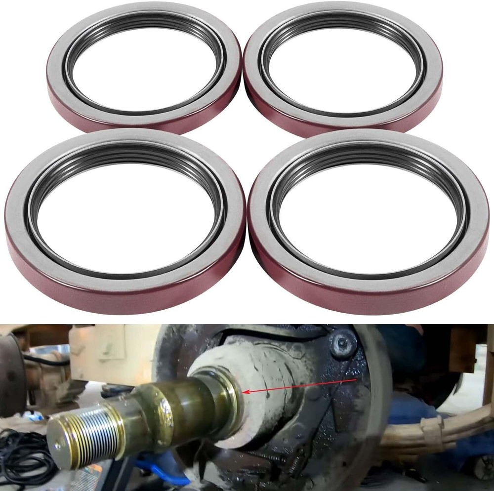 Trailer Wheel Hub Unitized Oil Seal Kit For Dexter 9K-10K GD Axles 370150BGO^