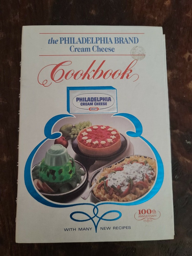 The Philadelphia Brand Cream Cheese Cookbook 1981 First Printing