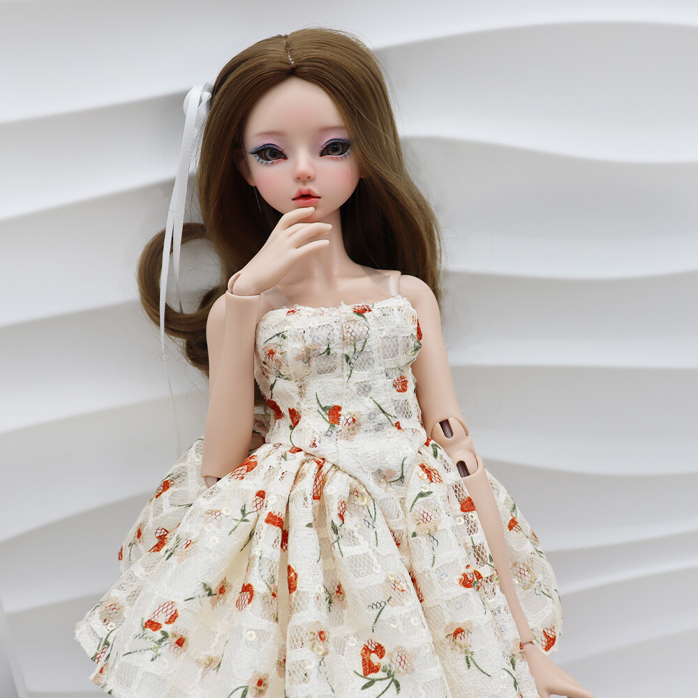 1/4 BJD Doll Fashion Girl Lena Resin SD Ball Full Set Jointed Doll Clothes Gift