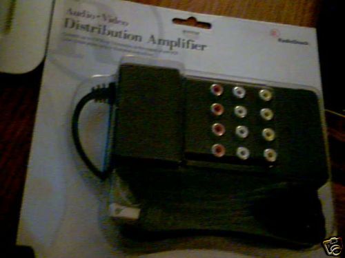 Radio Shack 3-Way A/V Distribution Amplifier
