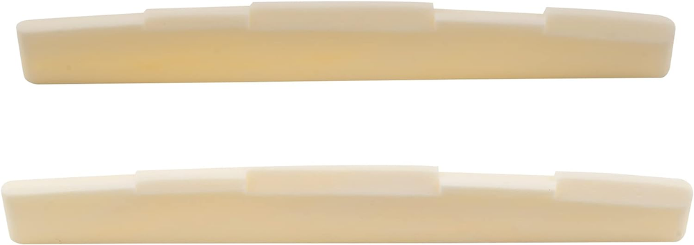 Pro 73.15Mm Universal Compensated 6-String Acoustic Guitar Bone Saddle, Ivory (S