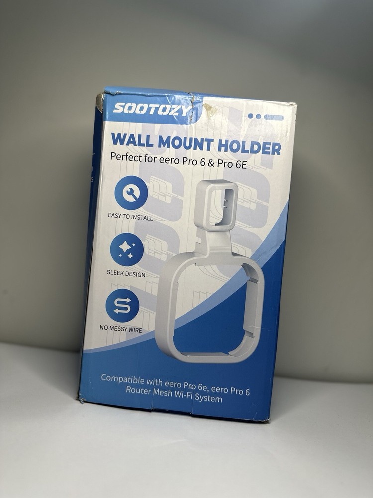 NEW Sootozy 3PK Wall Mount Holder EERO Pro 6E Pro 6 Mesh Wi-Fi System Outlet