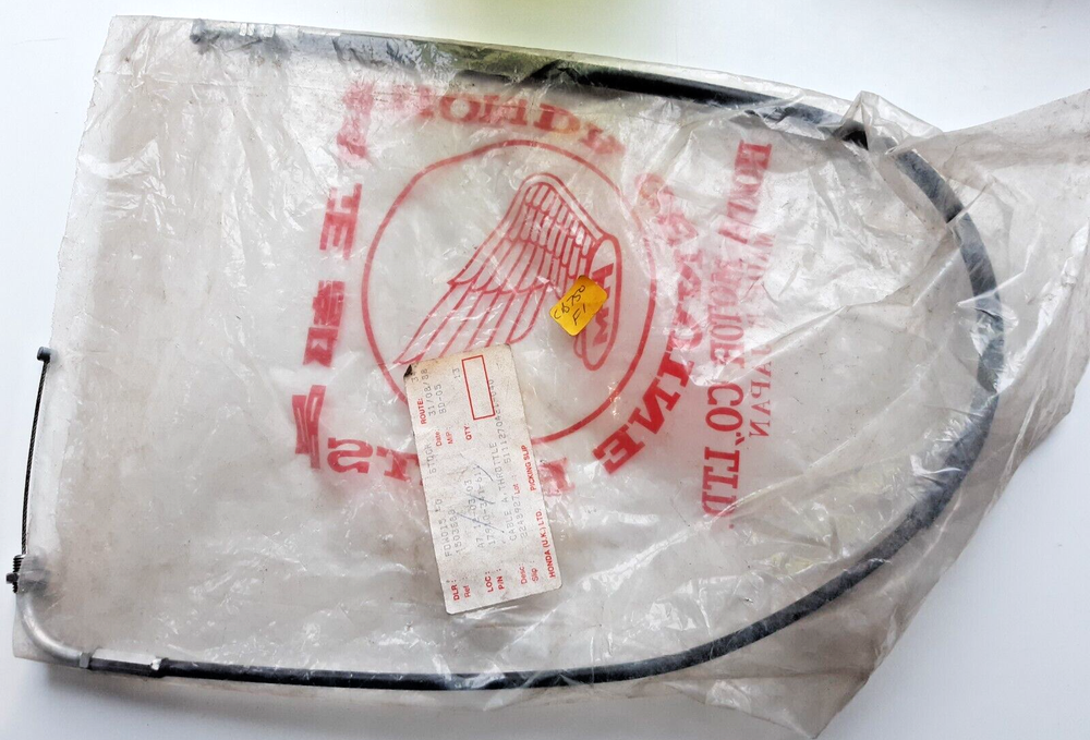 GENUINE HONDA CB750F1, K2,K6 THROTTLE CABLE A - 17910-341-611 - NOS