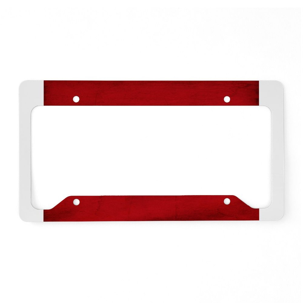 CafePress French Polynesia Flag License Plate Holder License Frame (638236504)