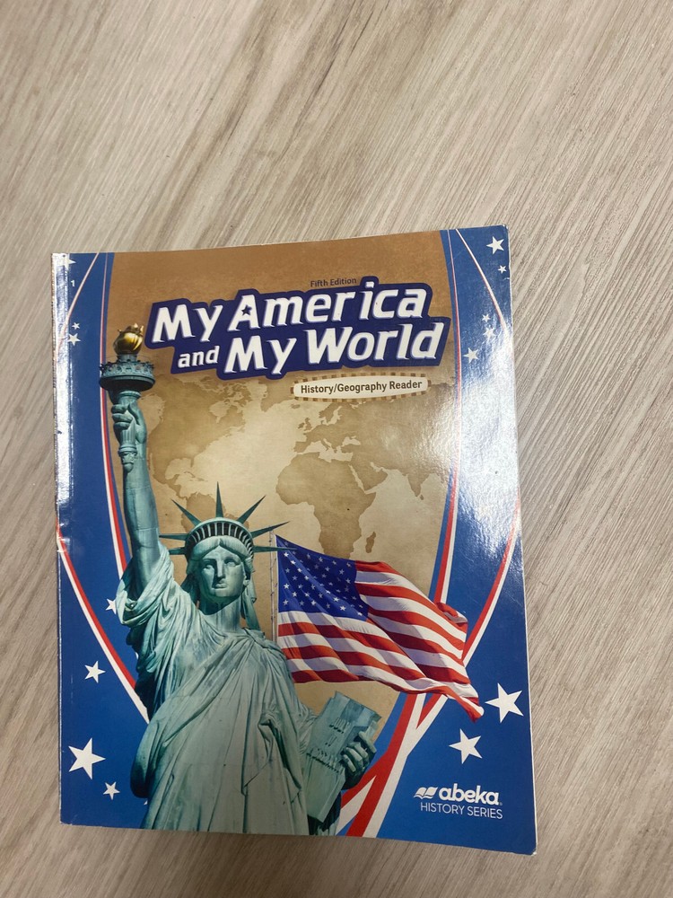 Abeka My America and My World 1st Grade History/Geography Reader Fifth Edition-image