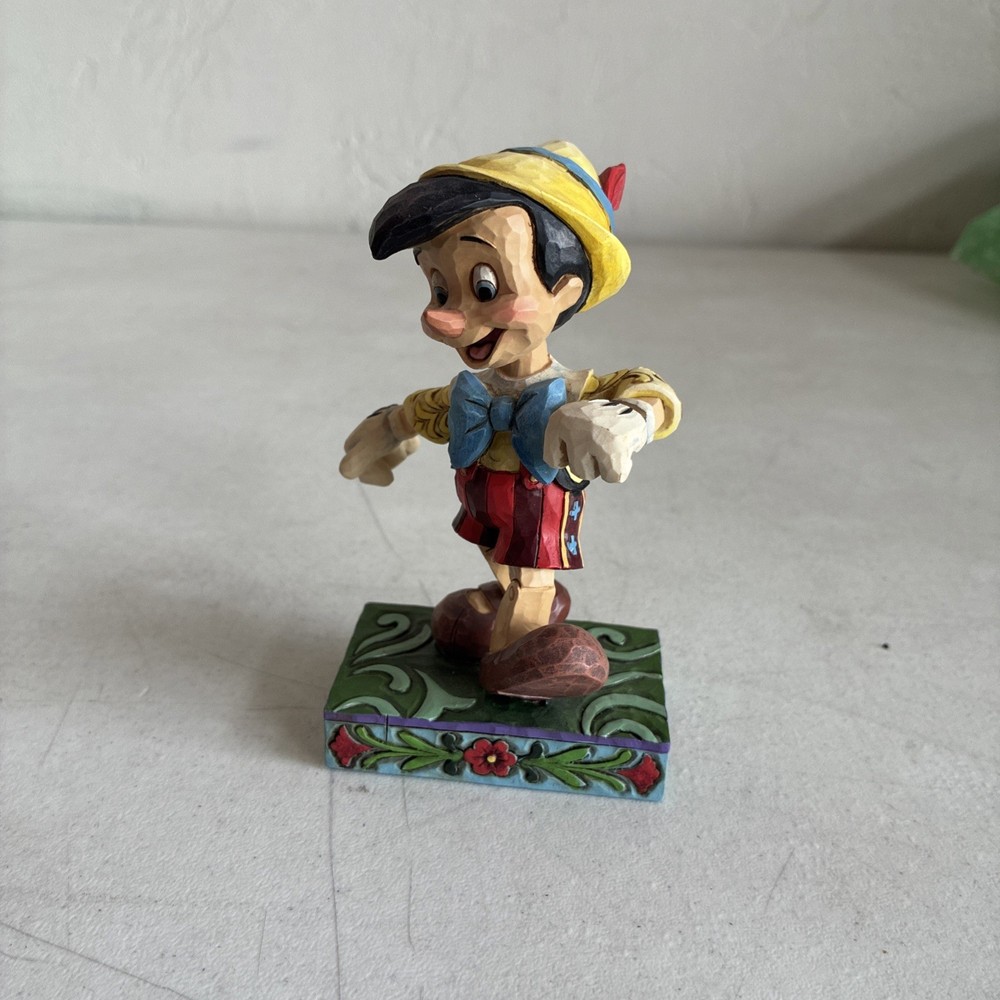 Jim Shore Disney Traditions Pinocchio LIVELY STEP Figure #4010027 Vtg