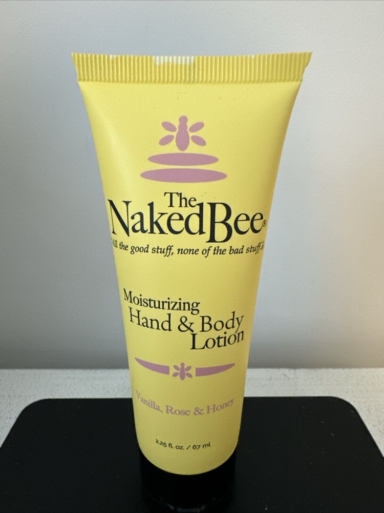 *NUEVO* Loción de miel rosa vainilla abeja desnuda 2,25 OZ-image