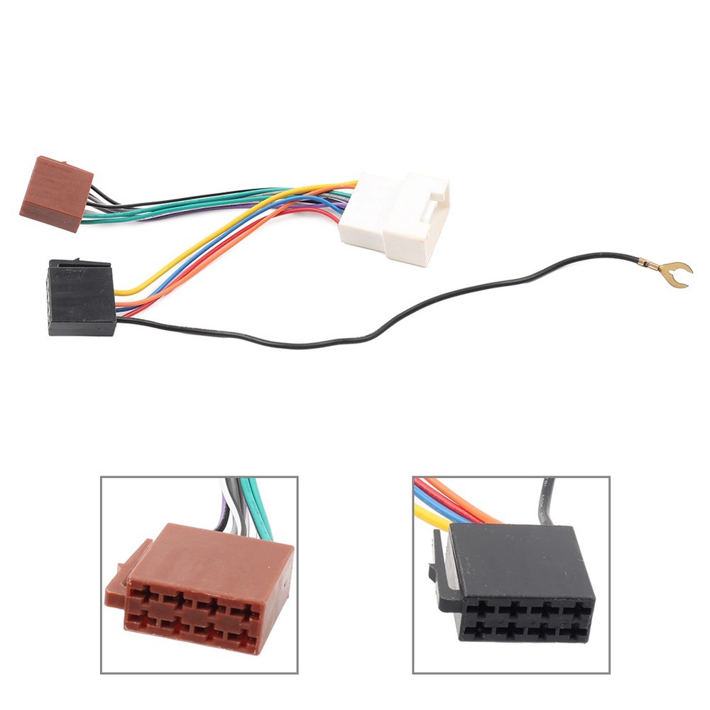 For Mitsubishi ISO WIRING HARNESS Stereo Radio Plug Lead Wire Loom Connector