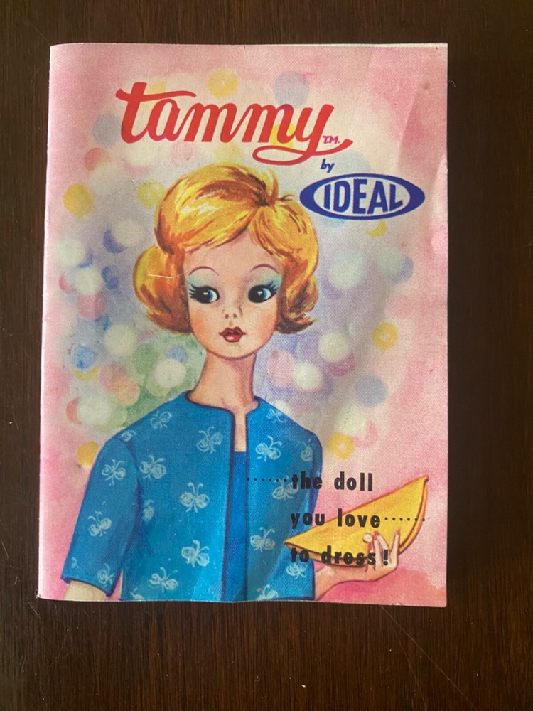 Vtg 1960s Tammy Doll by Ideal Clothing Clothes Catalog Color Printed in Japan