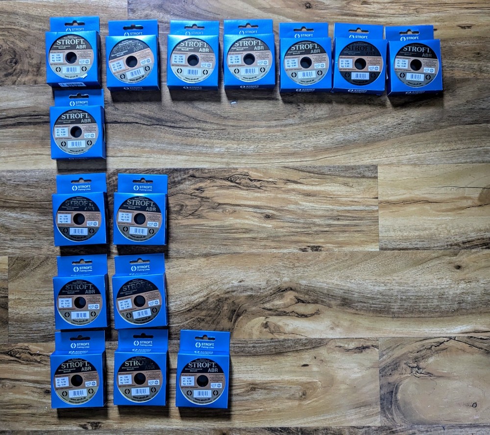 Job Lot Stroft ABR Monofilament Fishing Line-image