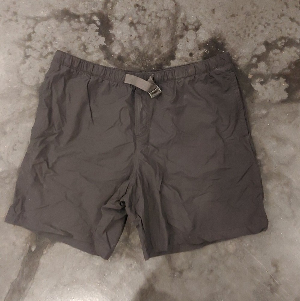 Columbia PFG Cargo Shorts Men Black Lined Fishing Omni Shade Outdoor XL