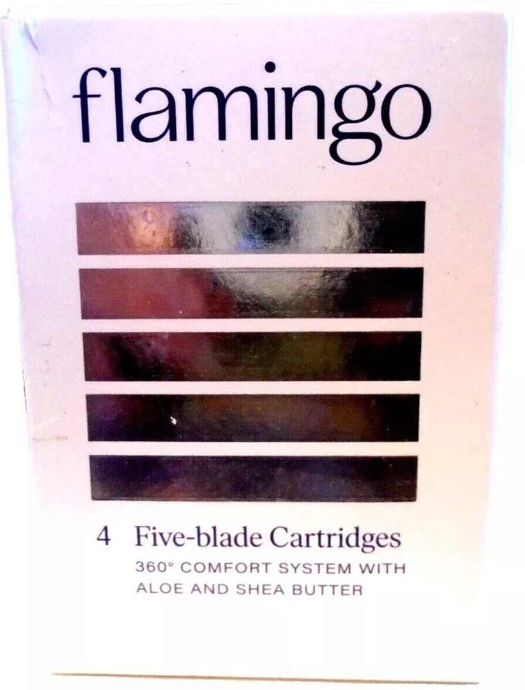 Razor Blade Refill Harry’s Flamingo Women 5-Blade Cartridge 4pk Aloe Shea Butter